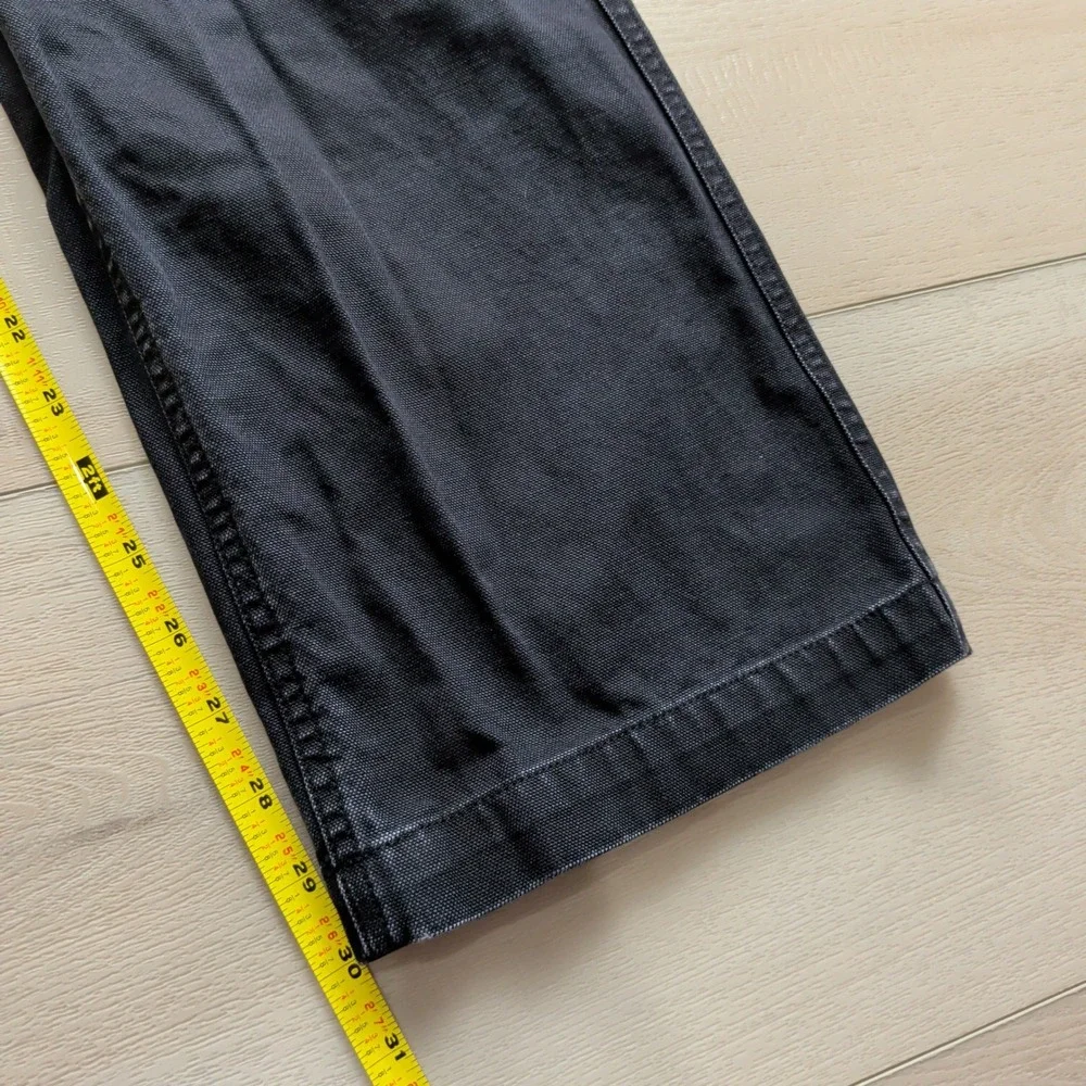 Nike Air Jordan Essentials Chicago Pants Mens M Black Canvas Cargo‎ FN6364-010